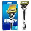 GILLETTE Proshield Cuchilla de Afeitar Máquina de Afeitar Hombre con 5 Hojas Afeitado más al Ras Afeitadora para Hombre 1 Ud