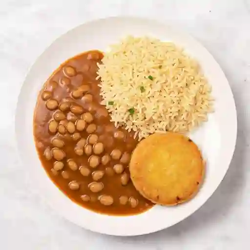 Porcion solo con arroz