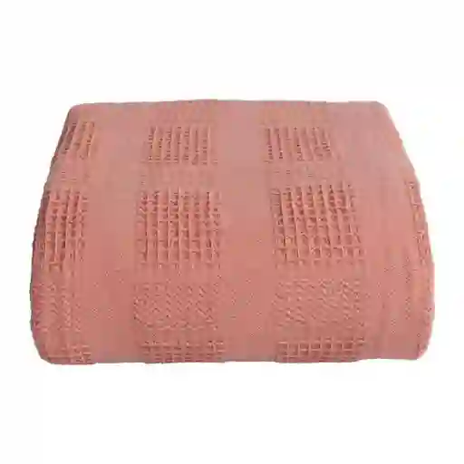 Fatelares Sobre Cama Sofía Crema Sencillo-Terracota 150 x 220