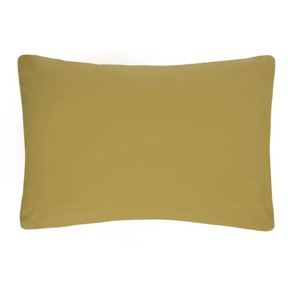 Funda Almohada Stonewash Ocre Diseño 0002 Casaideas