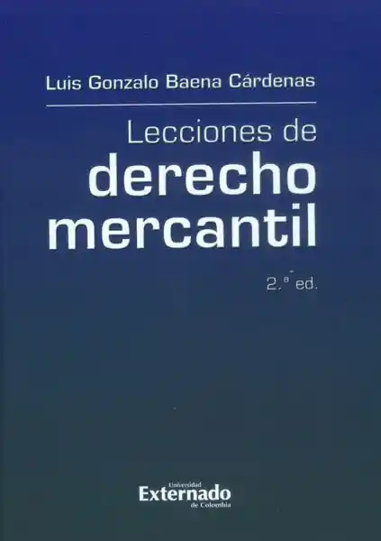 Lecciones de Derecho Mercantil - 2Da. Edición