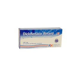 Diclofenaco American Generics Retard (100 Mg) Cápsulas