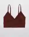 Bralette Aerie Vinotinto Talla Medium American Eagle 26933178