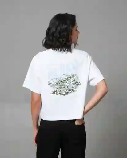 Camiseta Mujer Blanco XL 203G002_BLA110601 Rifle