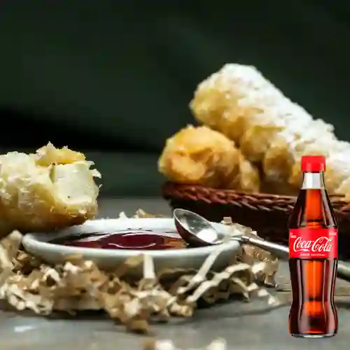 Deditos Hojaldrados de Queso +Cocacola Org 300ML