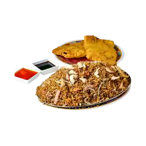 Arroz chino, 4 chuletas