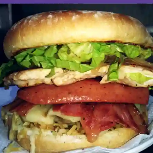 Hamburguesa Street de Pollo