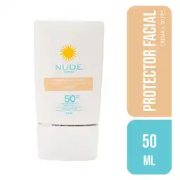 Nude Protector Solar Facial con Color SPF 50