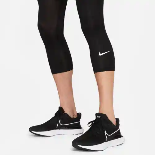 Nike Licra Tight Capri Para Entrenamiento Hombre Blanco Talla L