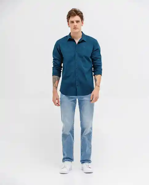 Camisa Verde Cerceta Talla S Rifle110e004