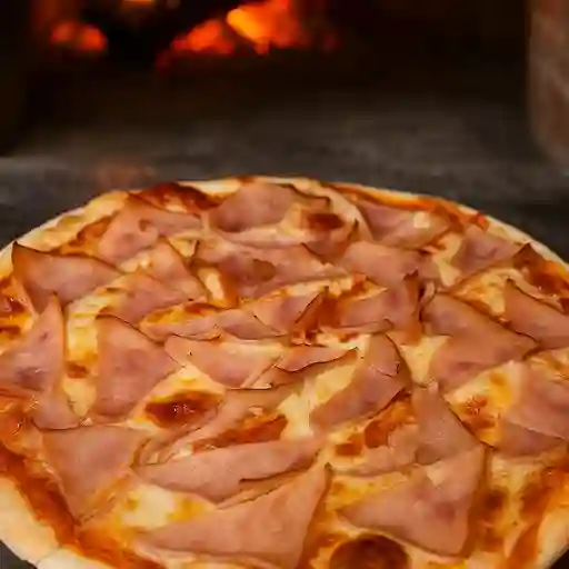 Pizza jamon y queso small 25 cm