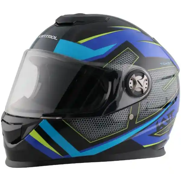 Kontrol Casco Para Moto Token Azul Talla XL