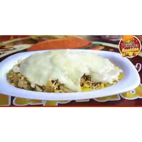 Patacón Chorizo