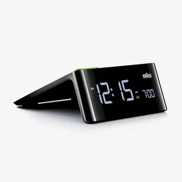 Inkanta Reloj Despertador Lcd Negro