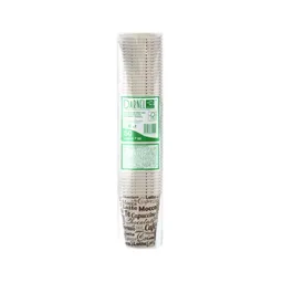 Darnel Vaso Papel Natural 7 oz