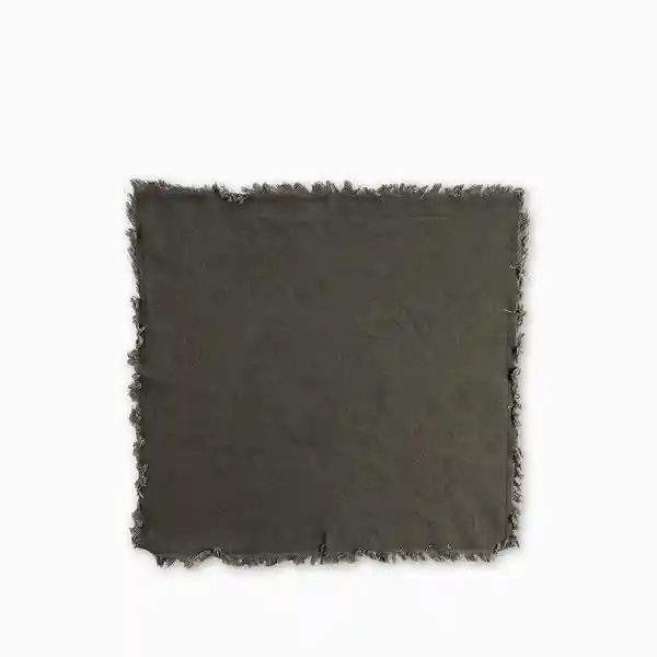 Set de Servilleta de Tela Flecos Verde Ambiente Gourmet