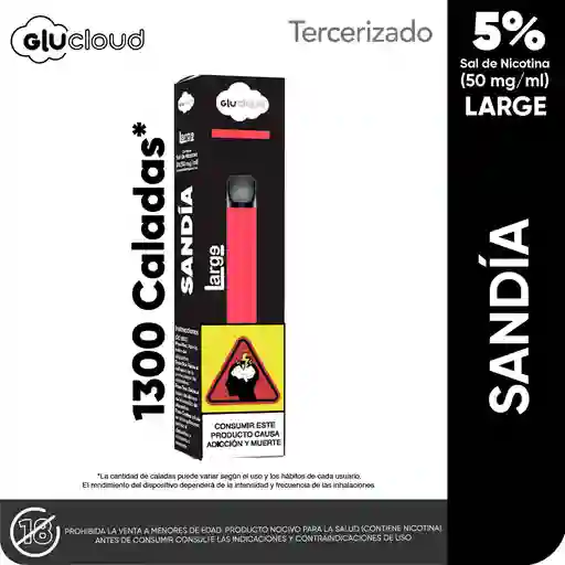 Glucloud Vapeador  Sandía Large