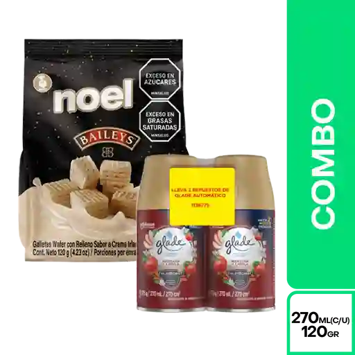 Combo Mamá Galleta Noel Baileys + Ambientador Glade Repuestos