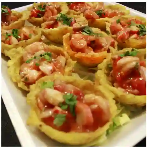 Patacones Camaroneros