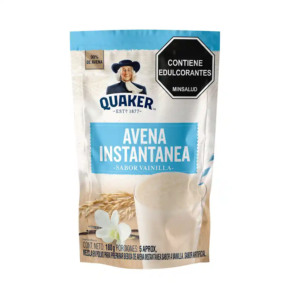 Quaker Instántanea Vainilla 180g