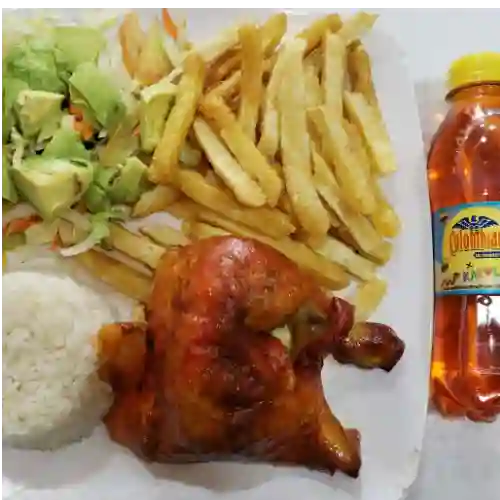 Combo Individual 1/4 de Pollo + Gaseosa