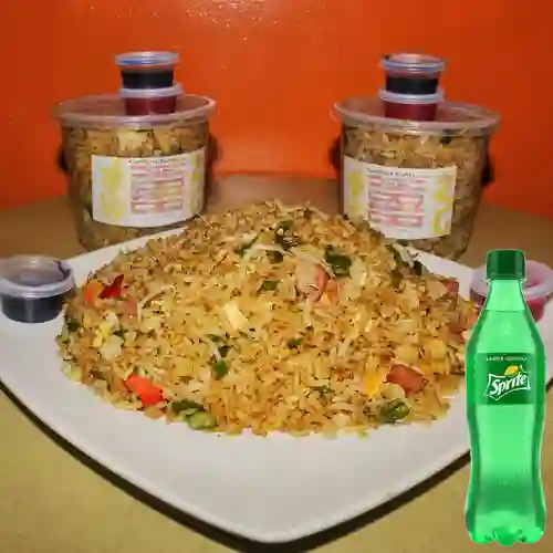 Combo Arroz Tradicional + Sprite 400ml