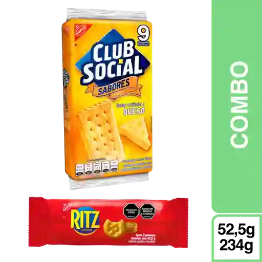 Combo Club Social Queso + Ritz Taco