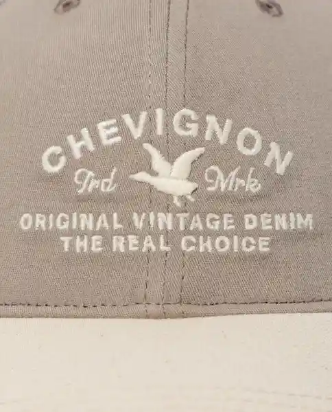 Gorra Colorblock Trdmrk Café Caramelizado Oscuro M Chevignon