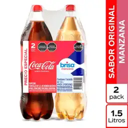 Coca-Cola Pack Gaseosa Original + Agua Brisa