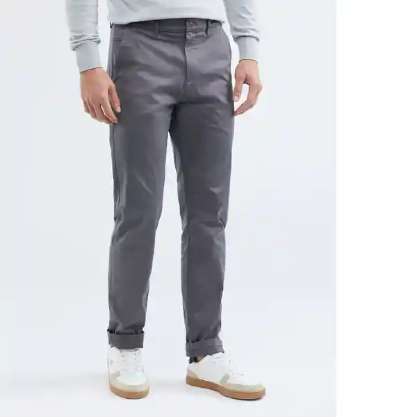 Pantalón Rocket Colors Hombre Gris Oscuro Talla 32 Chevignon