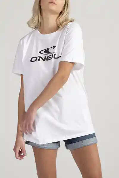 ONeill Camisa Femme Oversized Classic Blanco Talla L