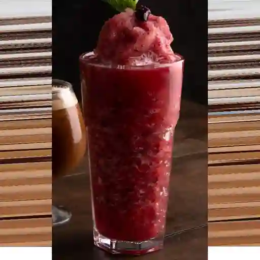 Granizado de frutos rojos