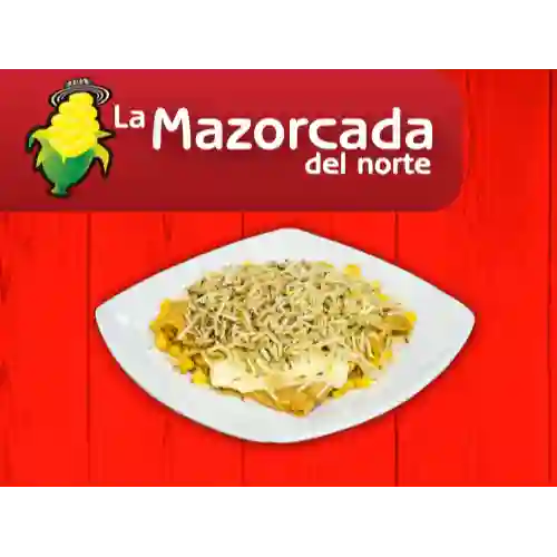 para Peques Mazorca Desgranada con Huevo