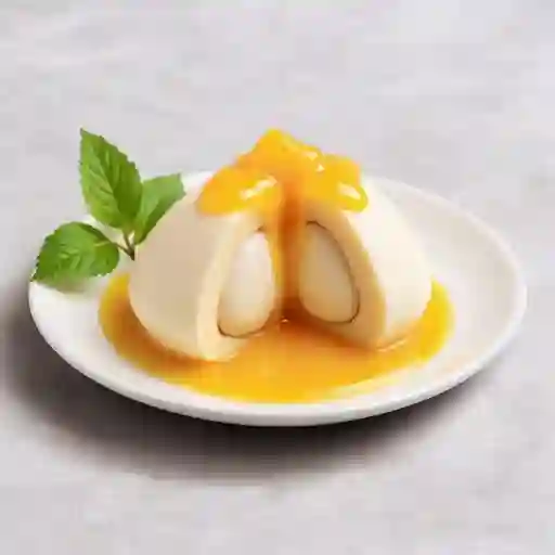 Mochi crema con mango