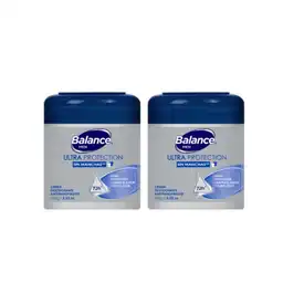Desodorante Balance Crema Pote Ultra Protection Hombre 2x100Gr