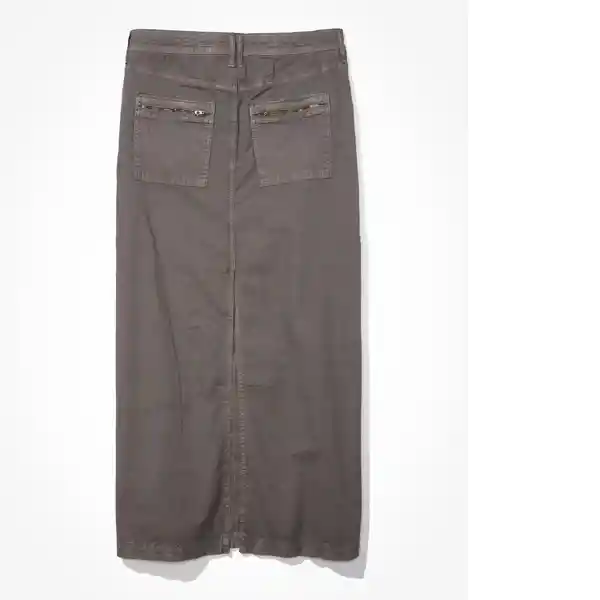 Falda Mujer Gris Talla 0 American Eagle
