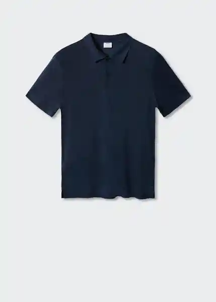 Camisa Polo Amberes Navy Talla XS Hombre Mango