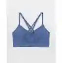 Top Deportivo Aerie Azul Talla MEDIUM American Eagle