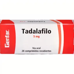 Tadalafilo Genfar (5 Mg)