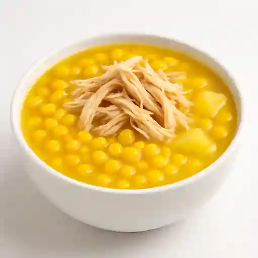 Sopa de Maíz y Pollo