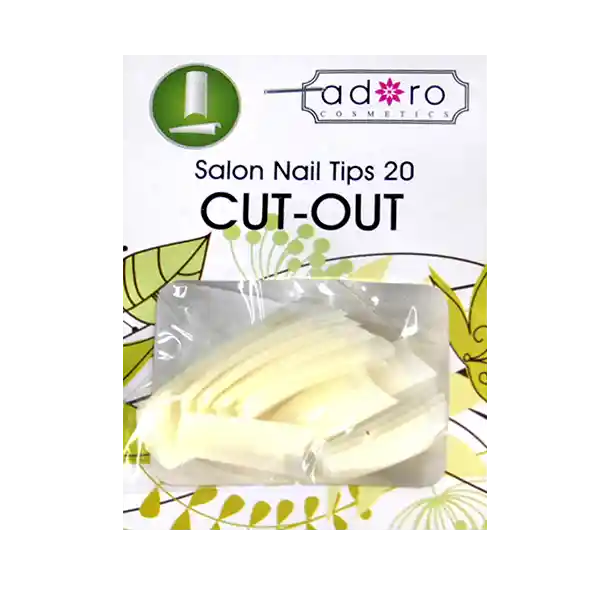 Adoro Uñas Postizas Cut Out Natural 20Und