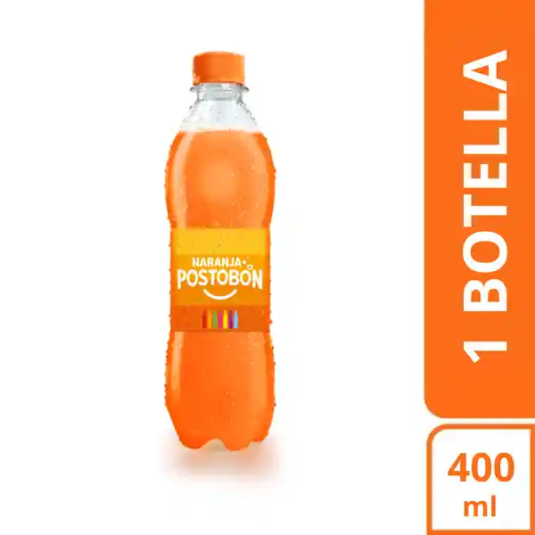 Postobón Naranja Gaseosa 400 mL