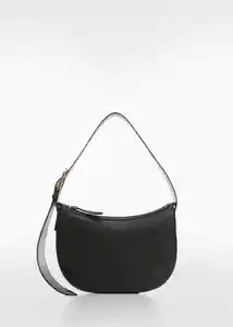 Bolso M Ivory Negro Talla 99 Mujer Mango