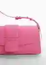Bolso M Agnes Chicle Mujer Mango