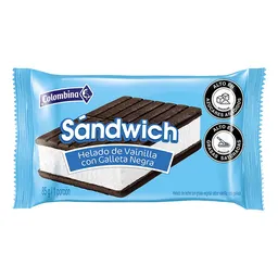 Colombina Helado Sándwich de Vainilla con Galleta Negra