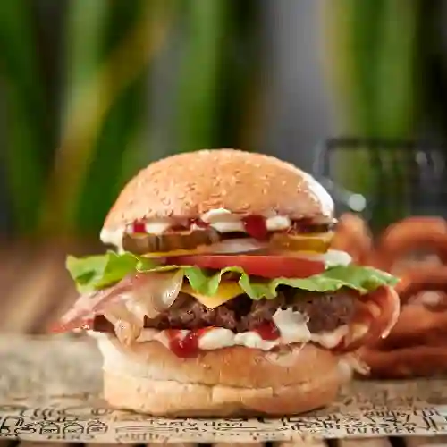 Hamburguesa casera