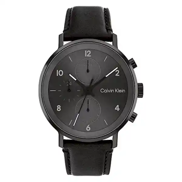 Reloj Modern Multifunction Hombre Negro 25200111 Calvin Klein