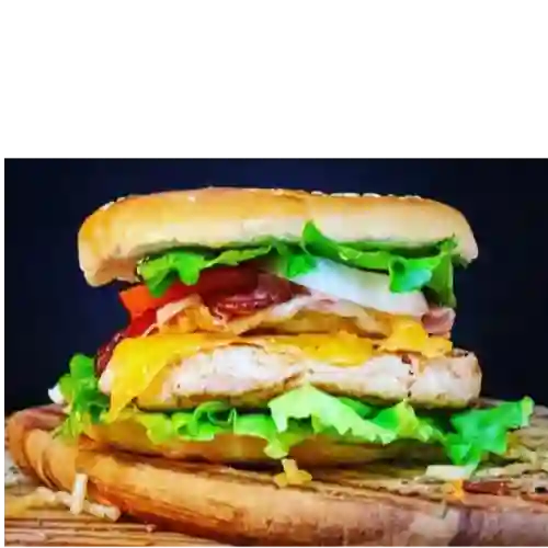 Burger Pollo con Todo