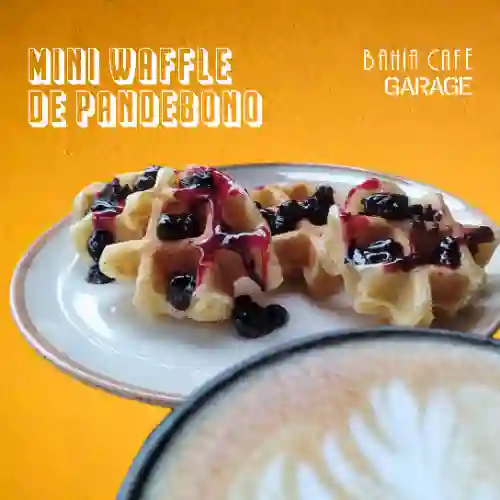 Mini Waffle de Pandebono