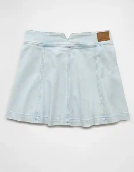 Falda Mujer Azul Talla: 6 5129915 American Eagle
